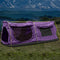 Mountview Double King Swag Camping Swags Canvas Dome Tent Hiking Mattress Purple