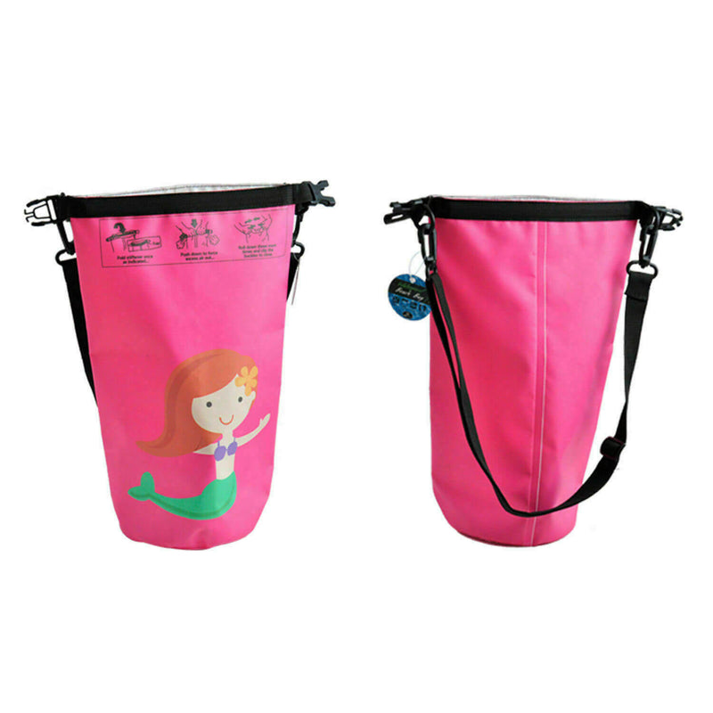 4L Dry Carry Bag Waterproof Beach Bag Storage Sack Pouch Boat Kayak Pink