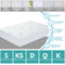DreamZ Fitted Waterproof Bed Mattress Protectors Covers Single