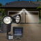 22 LED Solar Powered Dual Light Flood Lamp Security PIR Motion Sensor Outdoor