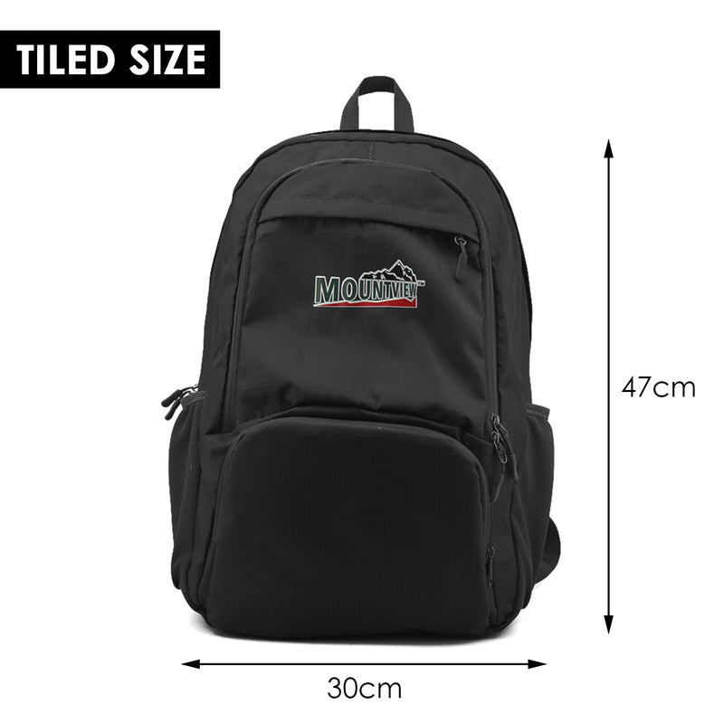 Mountview Waterproof Backpack School Bag Travel Satchel Laptop Bag Rucksack