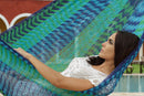 Jumbo Size Outdoor Cotton Hammock in Caribe