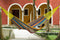 Queen Size Outdoor Cotton Hammock in Confeti