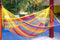 Queen Size Outdoor Cotton Hammock in Confeti
