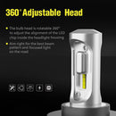 Pair LED Headlight Kit Driving Lamp H4 HB2 9003 High Low Beam 12000LM pair