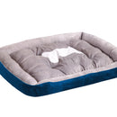 PaWz Heavy Duty Pet Bed Mattress in Size Large in Navy Blue Colour