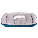 PaWz Heavy Duty Pet Bed Mattress in Size Large in Navy Blue Colour