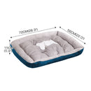 PaWz Heavy Duty Pet Bed Mattress in Size Medium in Navy Blue Colour