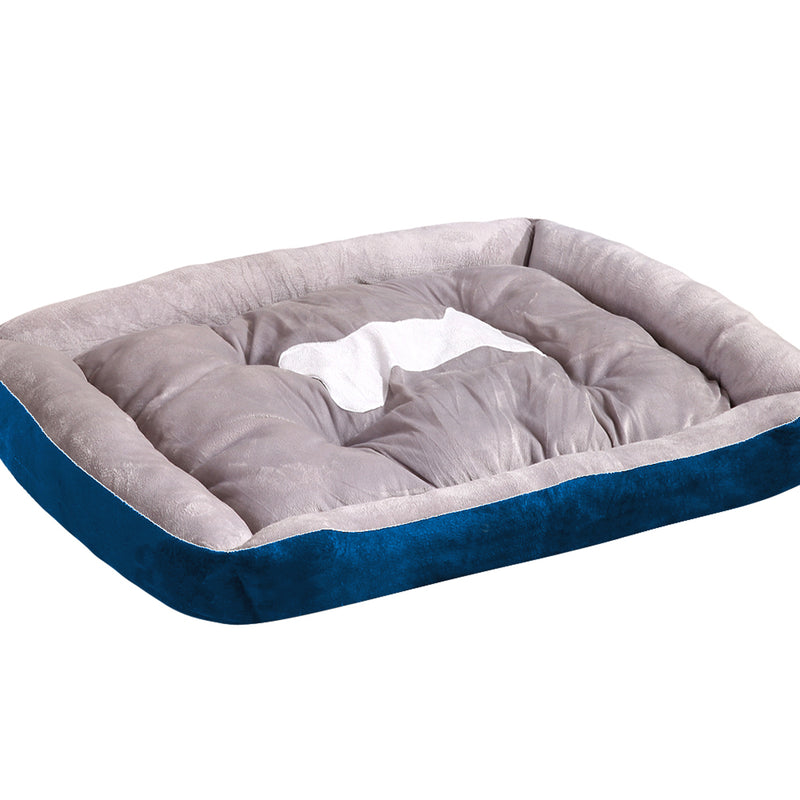 PaWz Heavy Duty Pet Bed Mattress in Size Extra Large in Navy Blue Colour