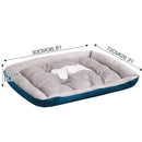 PaWz Heavy Duty Pet Bed Mattress in Size Extra Large in Navy Blue Colour