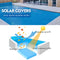 7x4M Real 400 Micron Solar Swimming Pool Cover Outdoor Blanket Isothermal