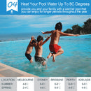 8x4.2M Real 500 Micron Solar Swimming Pool Cover Outdoor Blanket Isothermal