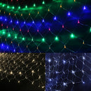 200LED Fairy String Lights Net Mesh Curtain Xmas Wedding Party D?cor Cool White
