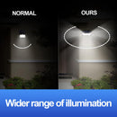 1x 24LED Solar Sensor Light Garden Security Lighting Motion Outdoor Wall Lamp