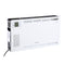 Spector 2200W Metal Portable Electric Panel Heater Convection Panel Timer White