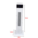 Spector 2000W Tower Heater Electric Portable Ceramic Oscillating Remote White
