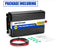 Power Inverter 12V to 240V 1500W/3000W Pure Sine Wave Camping Car Boat