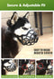 Soft Baskerville Dog Muzzle Pet Mask Bark Bite Training Treat Friendly Size XXL