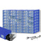 40 Multi Drawer Tool Storage Cabinet Unit Nail Screw Craft Bits Organiser Blue