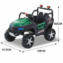 Bopeep 12V Kids Electric Ride on Car Jeep Toys Off Road Built-in Songs Gifts