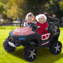 Bopeep 12V Kids Electric Ride on Car Jeep Toys Off Road Built-in Songs Gift Pink