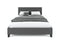 Palermo Bed Frame Charcoal King