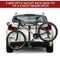 Monvelo Car Bike Rack Carrier 2 Rear Mount Bicycle Steel Foldable Hitch Mount