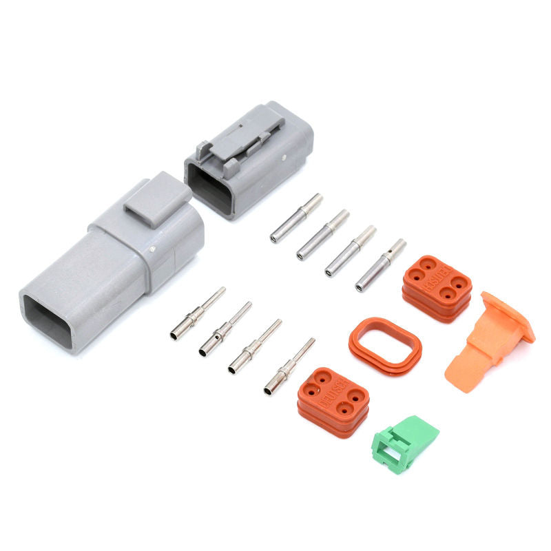 Deutsch DT 4-Way 4 Pin Electrical Connector Plug Kit