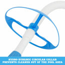 Swimming Pool Cleaner Floor Blue Climb Wall Automatic Vacuum 10M Hose