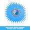 Swimming Pool Cleaner Floor Blue Climb Wall Automatic Vacuum 10M Hose