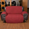 1 Seater Couch Sofa Cover Removable Quilted Slipcover Pet Kids Protector With Strap