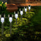 16 Pcs LED Solar Stainless Steel Garden Light Outdoor Landscape Path Lawn Lamp