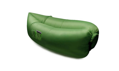 2x Inflatable Swimming Pool Air Sofa Lounge Sleeping Bags Bed Beach Couch Olive