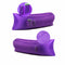 2x Inflatable Swimming Pool Air Sofa Lounge Sleeping Bags Bed Beach Couch Purple