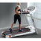 CENTRA Electric Treadmill Auto Incline Home Gym Exercise Machine Fitness White