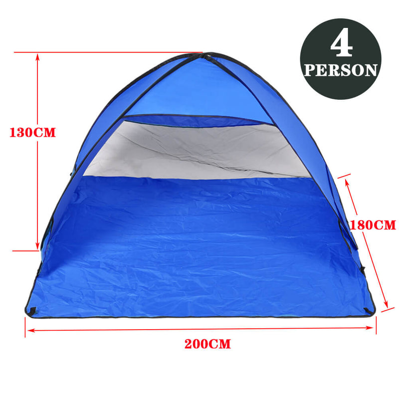 Easy Pop Up Portable Beach Canopy Sun Shade Shelter Outdoor Camping Fishing Tent