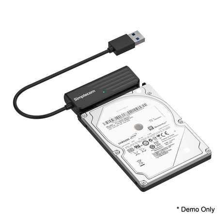 Simplecom SA205 Compact USB 3.0 to SATA Adapter Cable Converter for 2.5 SSD/HDD