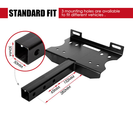 Universal Winch Mounting Plate Cradle 2